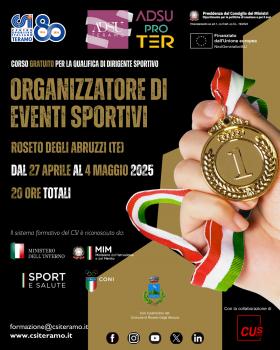 Corso GRATUITO ADSU PRO TER: Organizzazione Eventi