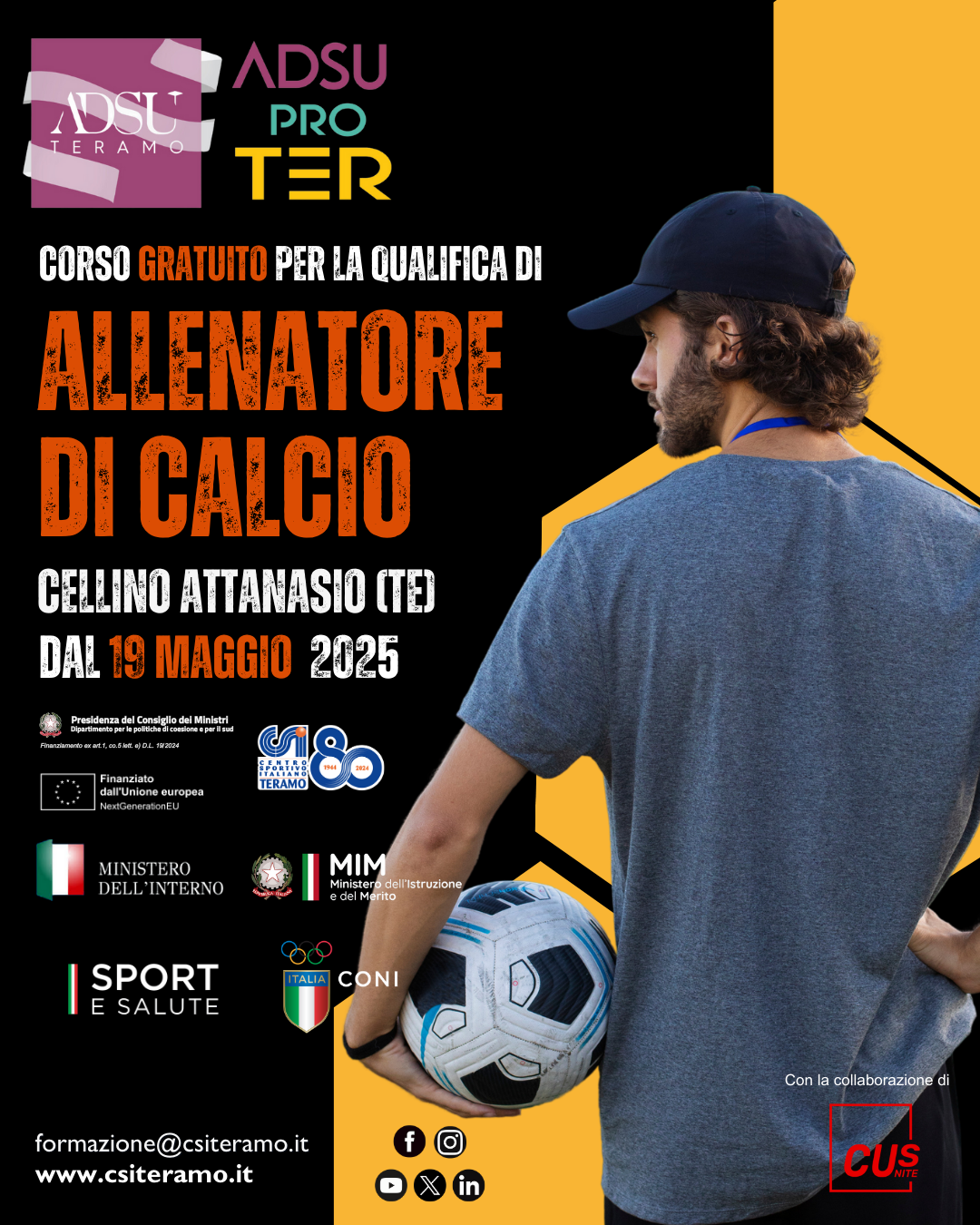 diventa allenatore di calcio